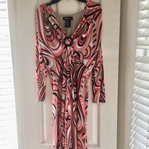 Spiral Swirl Pattern Dress